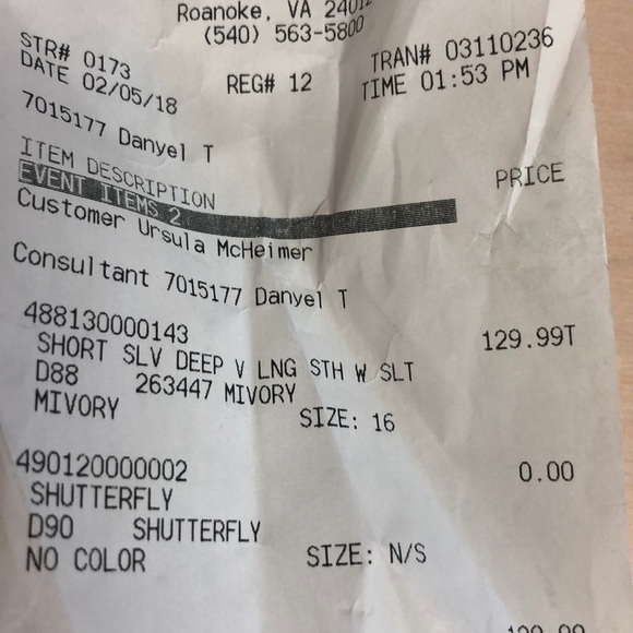 David’s Bridal Wedding/Prom Jersey Dress - Picture 3 of 3